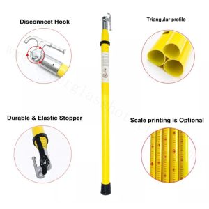 Fiberglass Telescopic Operating Rod Link Stick