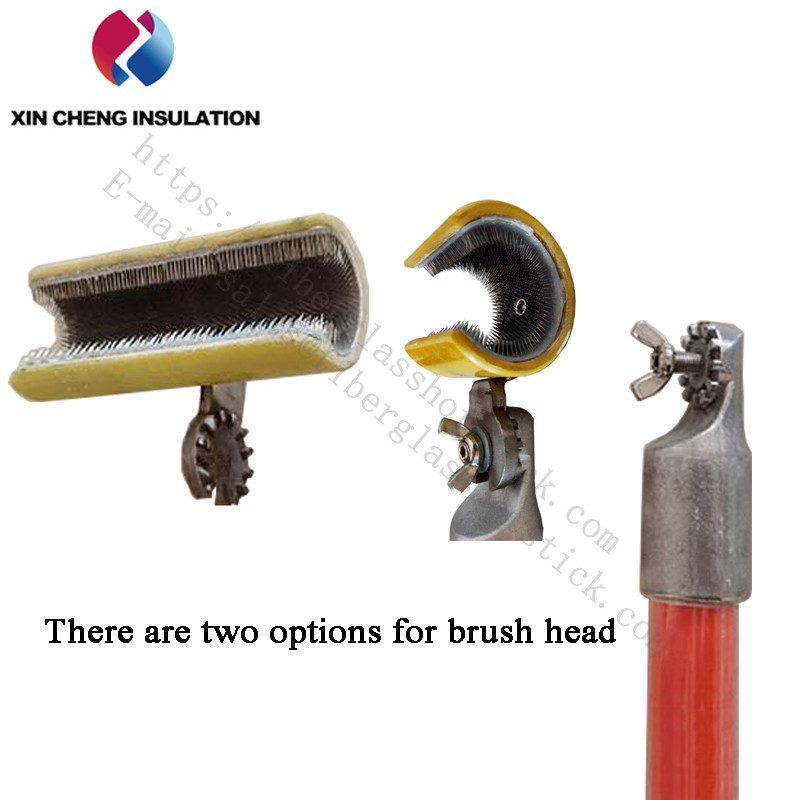 Insulating rod wire cleaning brush 10KV live working wire brush